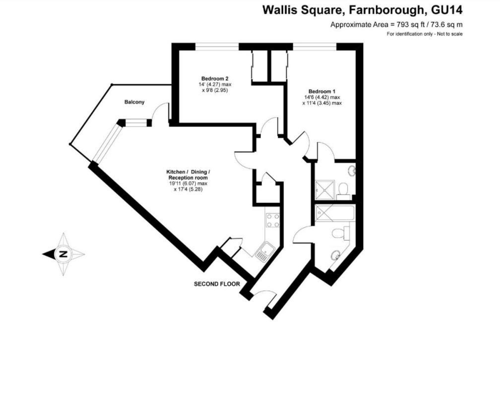 Luxury Apartments - Wallis Square, Farnborough Farnborough  Eksteriør billede